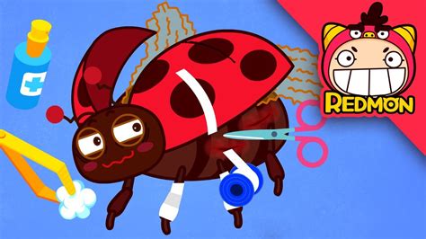 Save The Ladybug Insect Rescue Team Cartoons For Kids Redmon