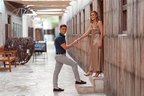 Breathtaking Couple Photoshoot In Al Seef Dubai Local Lens