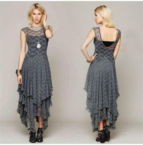 Layered Boho Lace Maxi Dresses Rebelsmarket