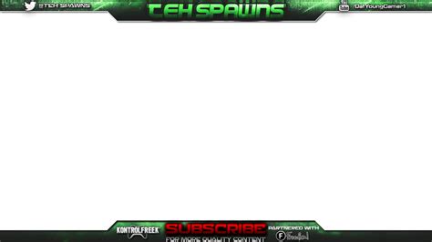 39 Facecam Border Template Download Border