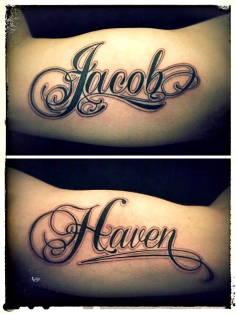 Tattoo Font Ideas For Names