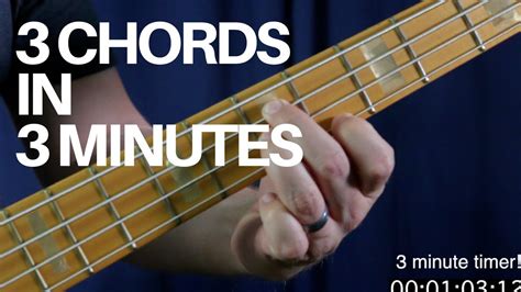 Basic Chords For Bass Guitar