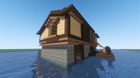 With three levels and sturdy supporting pillars, the rural house looks a water section as a part of the garden decor is enough because this whole design is already one of the best minecraft house ideas. Minecraft: How to Build a Survival House on Water (Best ...