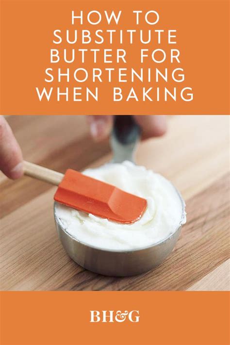 Heres How To Substitute Butter For Shortening In Baked Goods