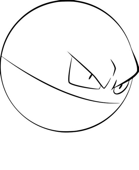 Voltorb Coloring Pages Fun And Exciting