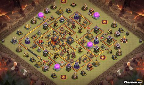 Town Hall Th War Trophy Base With Link War