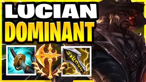 Lucian Is So Dominant In Wild Rift Lucian Build And Gameplay Youtube