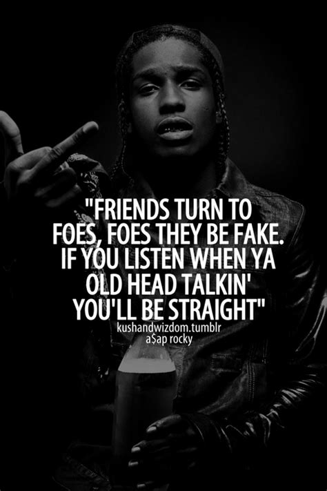 Kushandwizdom | Rocky quotes, Asap rocky quotes, Gangsta quotes
