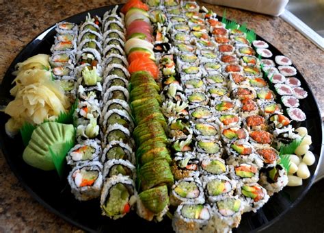 Image Detail For This Delicious Sushi Platter Great Job All