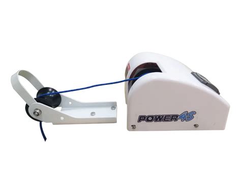 12v Electric Anchor Winch For 25lbs 11kg Anchor Saltwater White Marine
