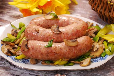 Saucisse De Toulouse Au Vin Rosé Et Ses Petits Légumes Gourmicom