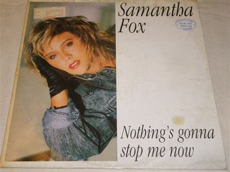 Samantha Fox Nothing S Gonna Stop Me Now Maxi SP 8779008424