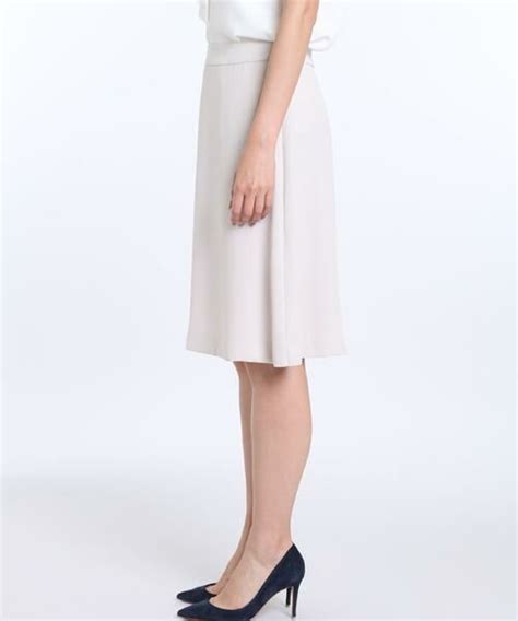 セール 洗えるセットアップマーメイドラインスカート ミニひざ丈スカートINED CLARO イネドクラロ ファッション通販
