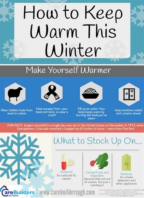 How To Keep Warm This Winter Awesome Winter Life Hacks 20 Infographics