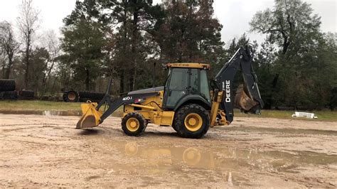 John Deere 410j Backhoe Youtube