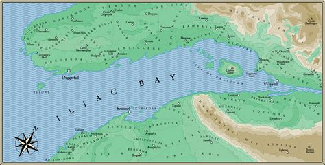 I Made A Map Of The Iliac Bay Scrolller