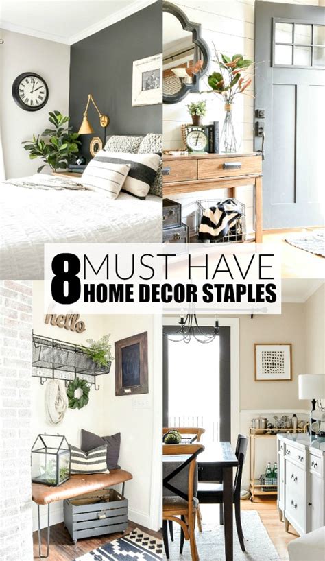 8 Of The Best Home Decor Essentials To Have On Hand Little House Of