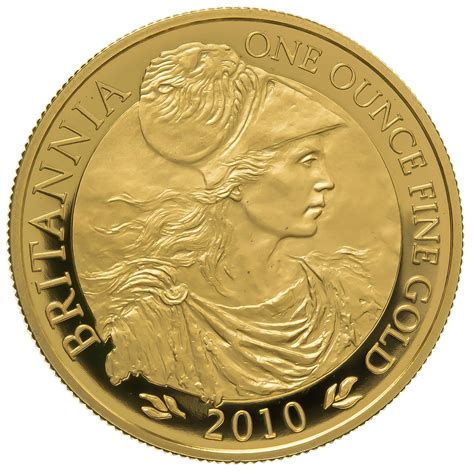 Buy A 2010 One Ounce Proof Britannia Gold Coin From Bullionbypost