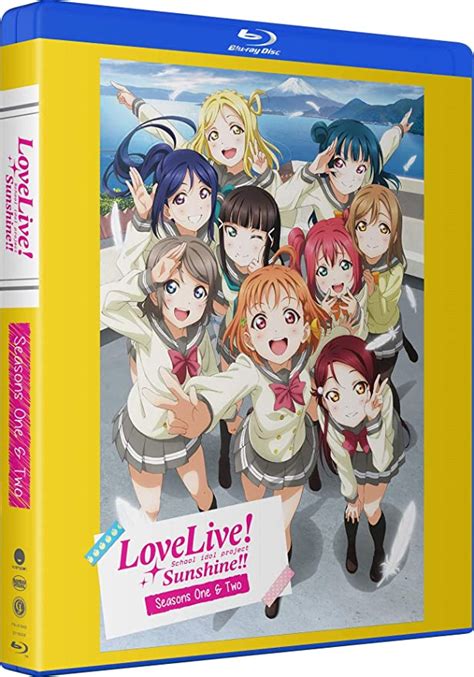 Love Live Sunshine Seasons One And Two Blu Ray Au