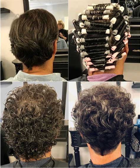 Curly Permed Wedge Short Permed Hair How To Curl Short Hair Perm Curls