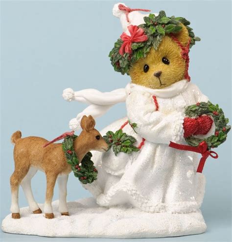 Cherished Teddies 4034594 Theres Snow Christmas Like A White