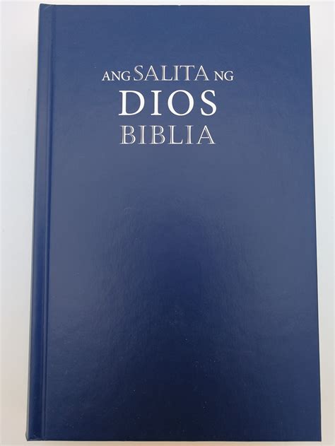 Ang Salita Ng Dios Biblia Tagalog Asd Bible Tags10 Blue Hardcover