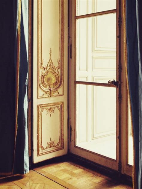 French Doors Versailles France Paris Blue Gold White