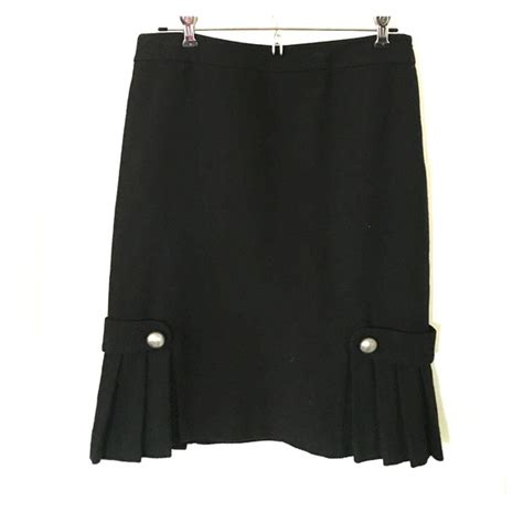 banana republic skirts black banana republic kneelength skirt poshmark