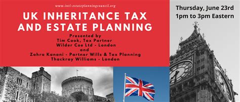 Live Event Uk Inheritance Tax And Estate Planning Wilder Coe