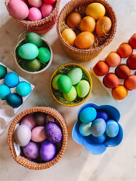 How To Dye Easter Eggs With Food Coloring Studio Diy