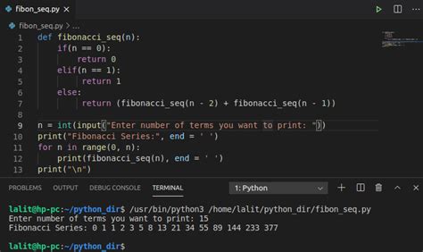 Program In Python To Print Fibonacci Sequence Explore Linux Sexiezpix
