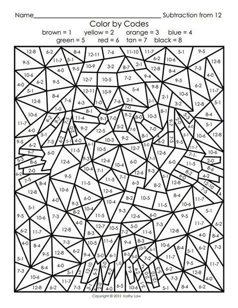 Printable Color By Number Coloring Pages For Adults At Getdrawings
