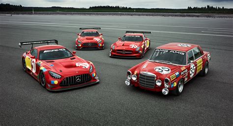 Mercedes Amg Celebrates 50th Anniversary Of 300 Sel 68 Spa Win With