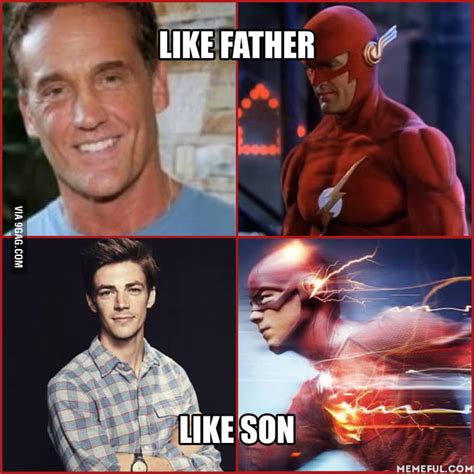 John Wesley Shipp Who Plays Barrys Father In Cws The Flash 2014 Also Played Barry Allen