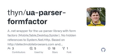 GitHub - thyn/ua-parser-formfactor: A .net wrapper for the ua-parser ...