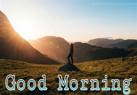 Beautiful Good Morning Mountain Hd Images 2022 Best Status Pics