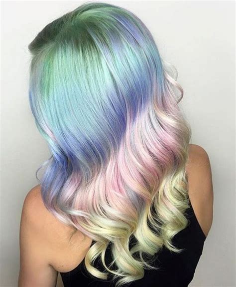 20 Mint Green Hairstyles That Are Totally Amazing Pastel Rainbow Hair Neon Hair Color Hair