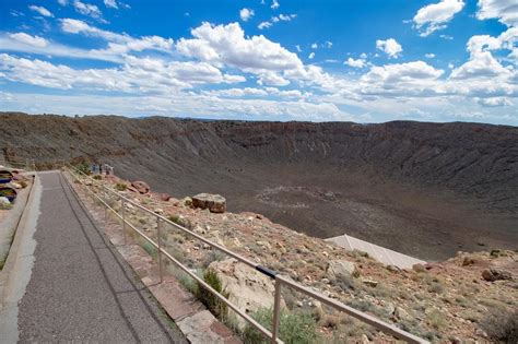 Giant Meteor Crater Winslow Arizona
