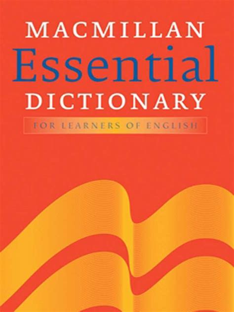 Macmillan Essential Dictionary British Ed Paperback With Cd Rom