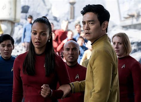 Review Star Trek Beyond Is Short On Ideas Big On Silly Action