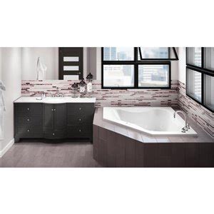 At just 99 pounds, this tub is smaller and less deep than. Jacuzzi 60-in x 60-in Primo 2-Person White Acrylic Corner ...