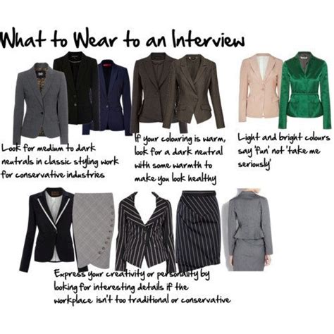what to wear to a job interview inside out style
