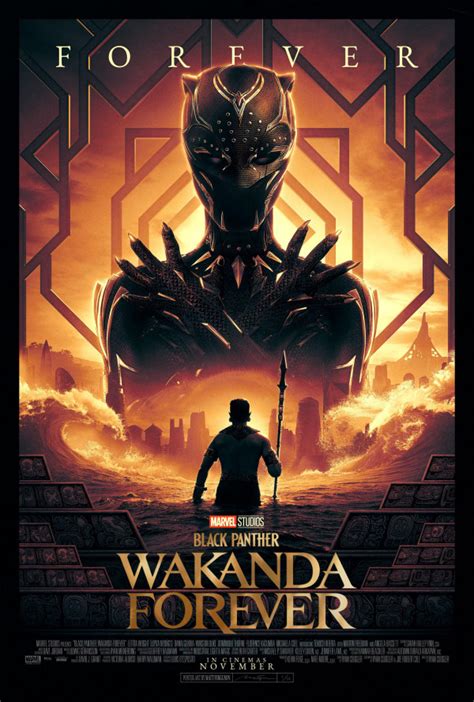 Black Panther Wakanda Forever 2022 Poster Us 19202844px