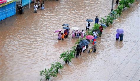 Assam Floods Three Die In Guwahati City 13000 Affected Across State India News The Indian