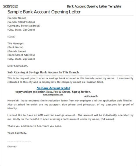 Letter To Close Bank Account Template Web Account Closing Letter To