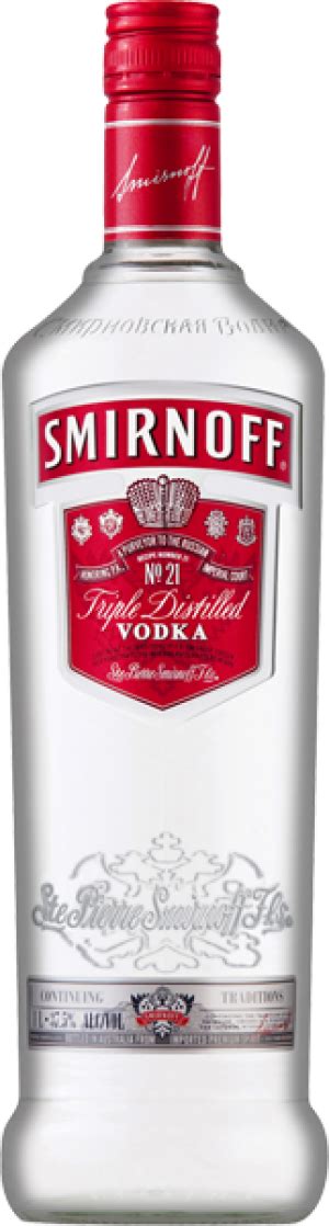 Download Smirnoff Vodka Smirnoff Red Vodka 1 Litre Hd Transparent