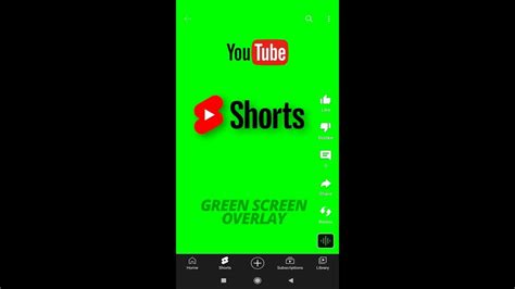 Youtube Shorts Green Screen Overlay Youtube