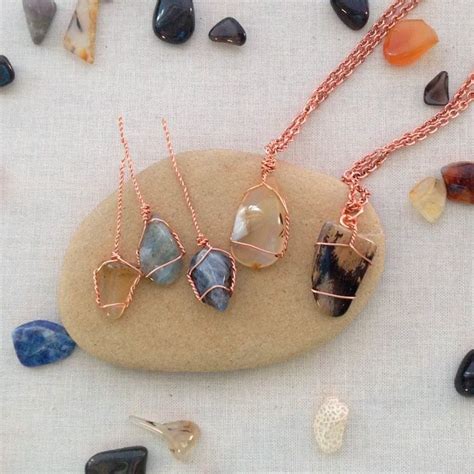 Two Methods To Wire Wrap Undrilled Stones And Crystals Wire Wrapped