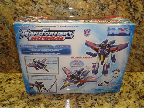 Transformers Armada Thundercracker With Zapmaster Mini Con Figure 2002