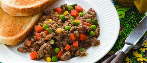 Top beef mince recipes and other great tasting recipes with a healthy slant from sparkrecipes.com. Savoury Mince on Toast | Food in a Minute